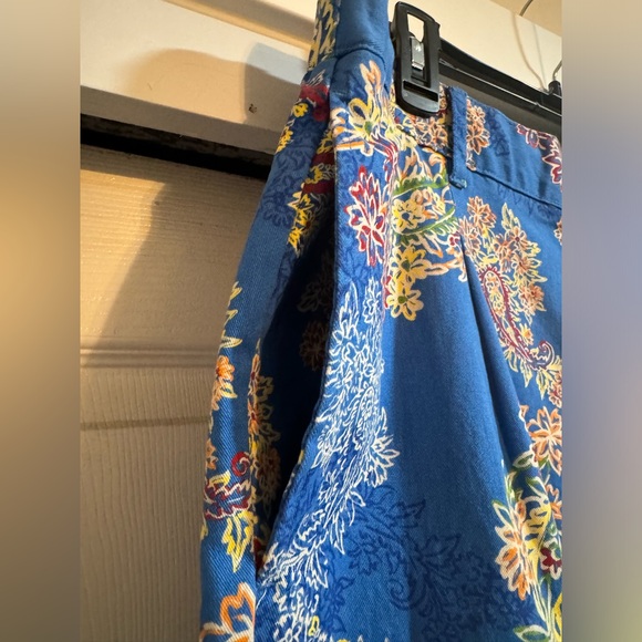 NWT Houston White Adult Floral Chino Pants  In Size M - Picture 4 of 6